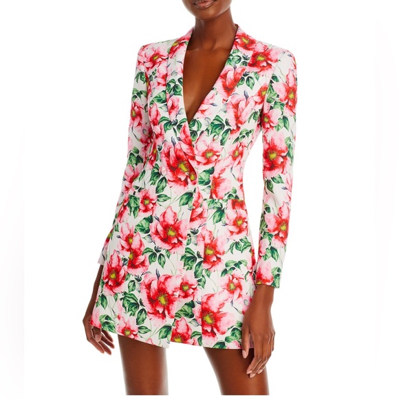 Alice + Olivia Dresses & Skirts - Alice + Olivia Latoya Floral Blazer Mini Dress, High Tea